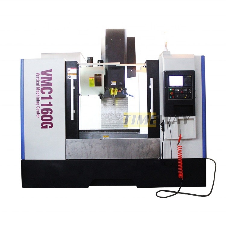 GSK/Fanuc/Siemens Control 3 Eje Centro de mecanizado vertical con 1100 mm X Viaje de la mesa